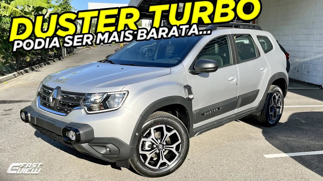 NOVO RENAULT DUSTER ICONIC 1.3 TURBO 2023 COM PREÇO DE RENEGADE LONGITUDE E SEM 4X4! VALE A PENA?