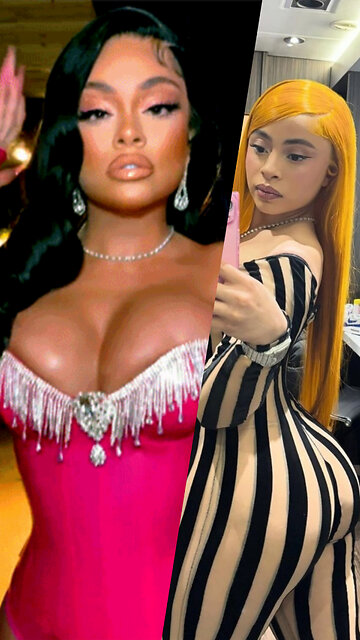 "I'm in the back of your weak a$$ snippet" Ice Spice disses Latto