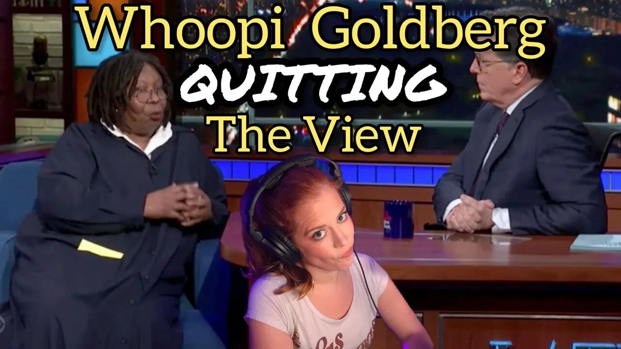 Whoopi Goldberg SUSPENDED and QUITTING The View!? She Bombed on Colbert! Chrissie Mayr Explains!