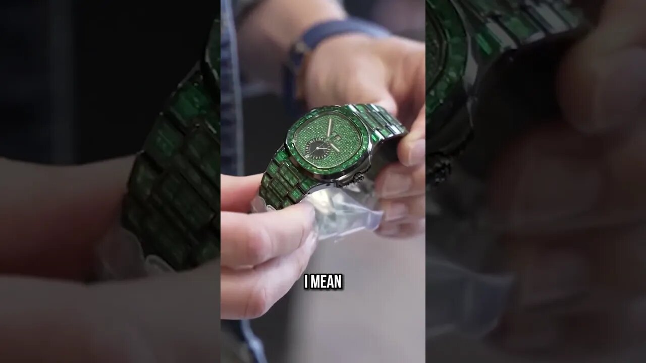 Custom Patek Philippe Nautilus inspired by Drake X Virgil Abloh