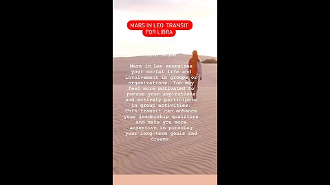 LIBRA♎️- MARS IN LEO TRANSIT #libra #marsinleo #tarotary (what you need to know)