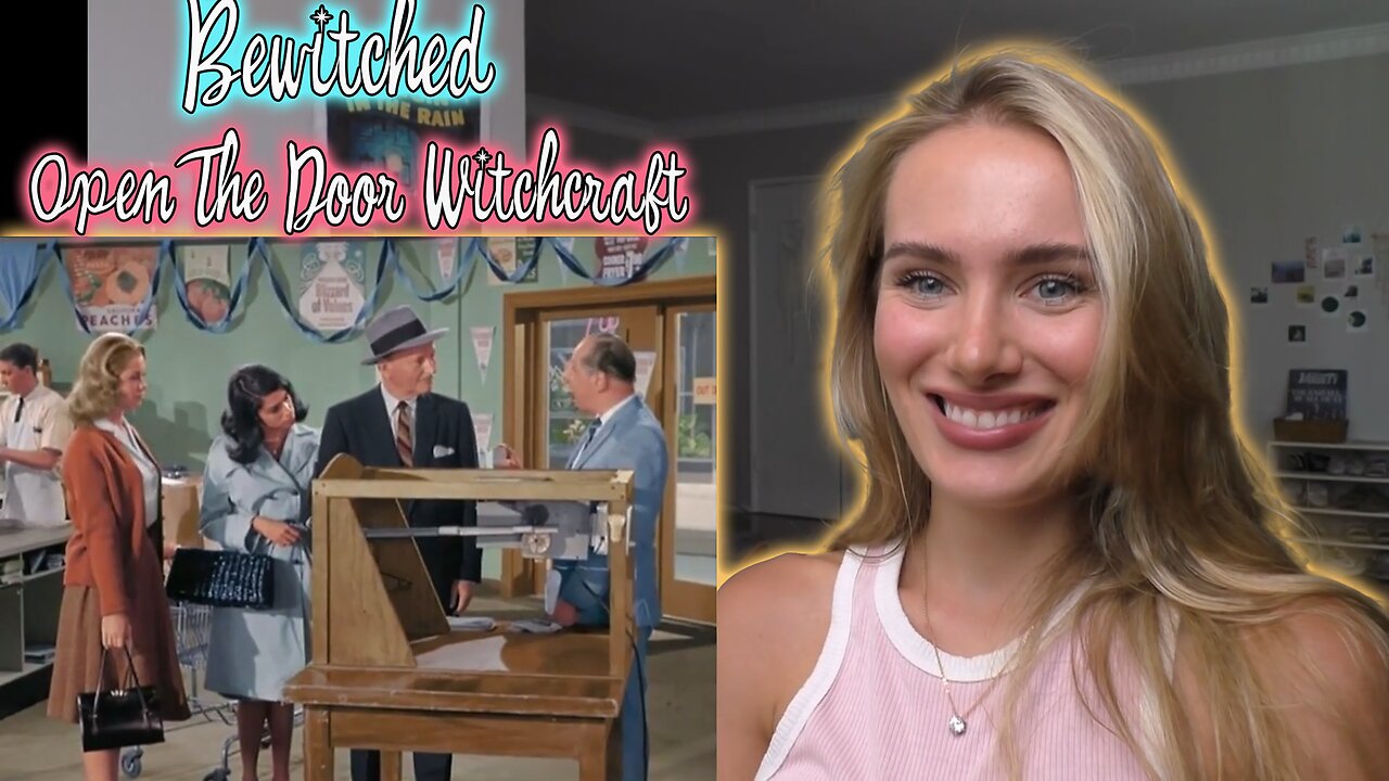 Bewitched S01E28-Open The Door Witchcraft!! My First Time Watching!!