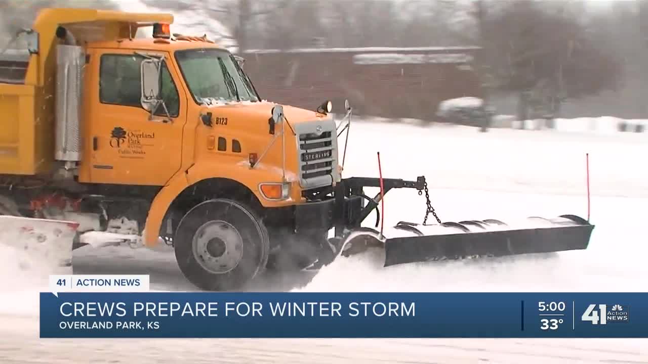 Kansas City area braces for winter weather on New Year's Day