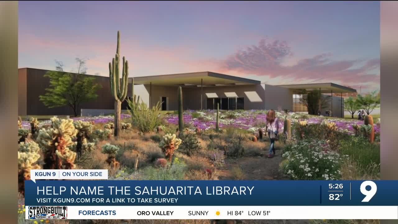 Help name the Sahurita Library