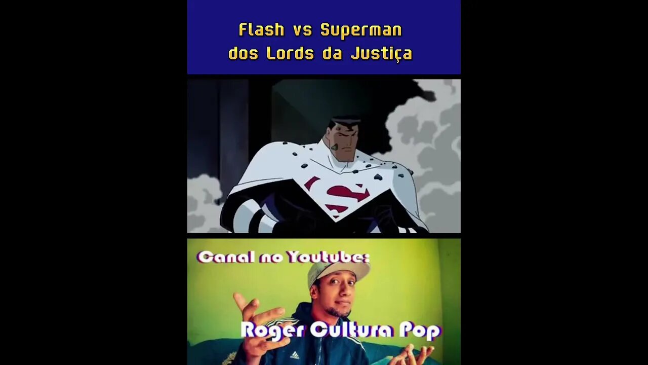 Superman Lordes da Justiça vs Flash #shorts #nostalgia #bomdiaecia #ligadajustiça