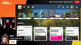 Zwift Ride Steady 1 Hour Z2
