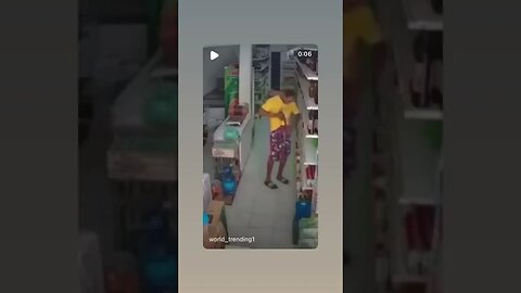 Not a smart move 😂 #thief #fail #karma