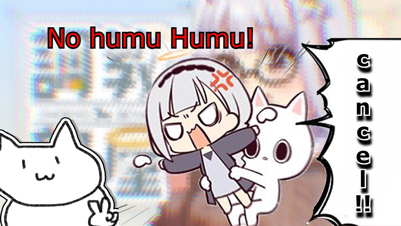 vtuber shirayuri Lily wants to cancel Humu Humu!