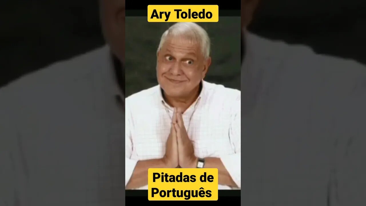 Ary Toledo: Piadas de Português 🥸