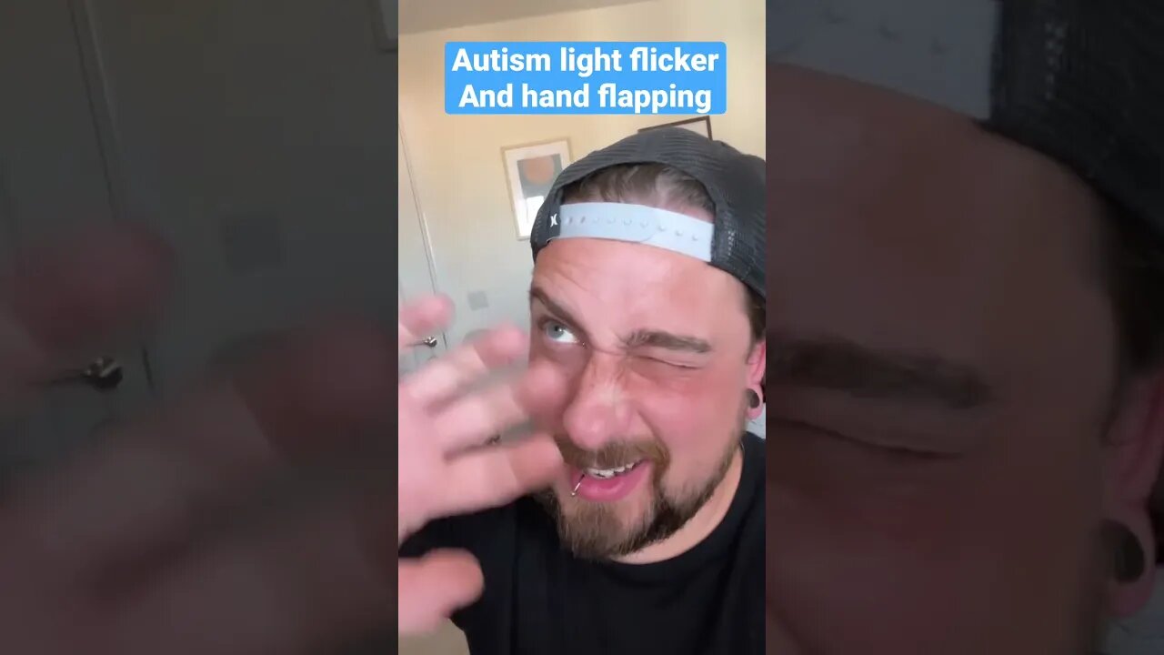 Do you know why autistic people flap their hands infront of their face?