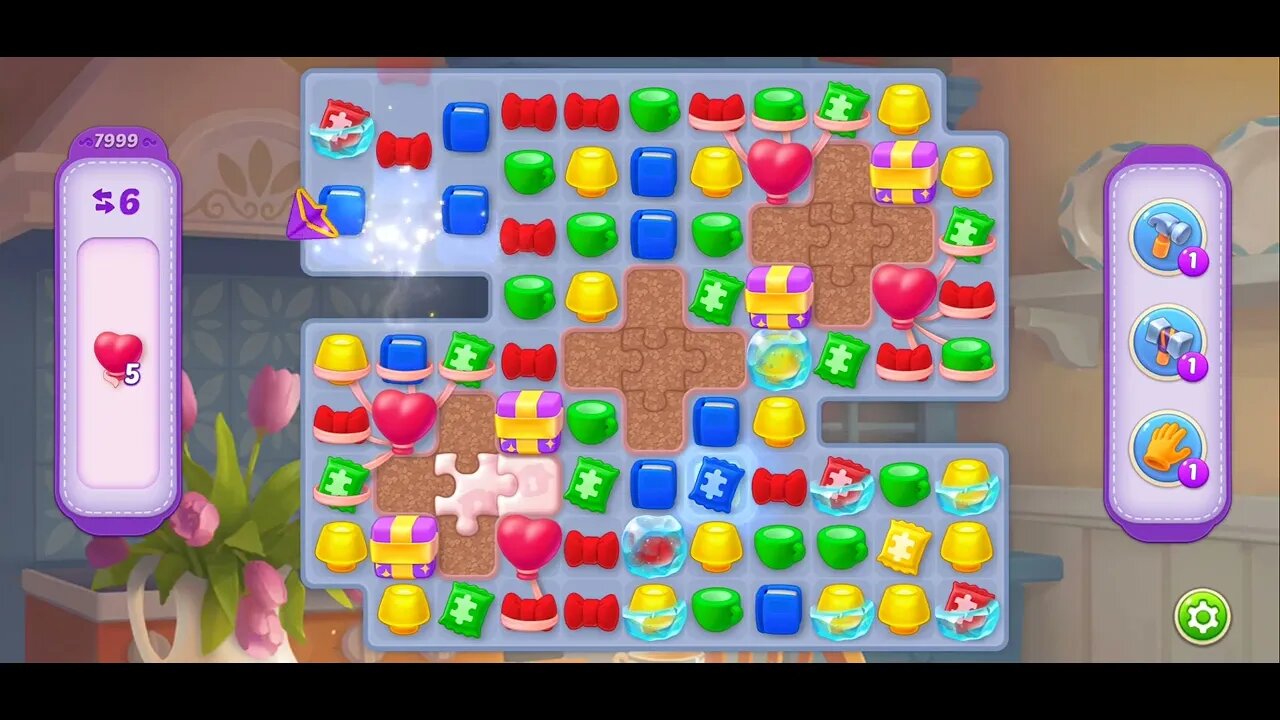 Playrix Homescapes Gameplay Walkthrough Level 7999