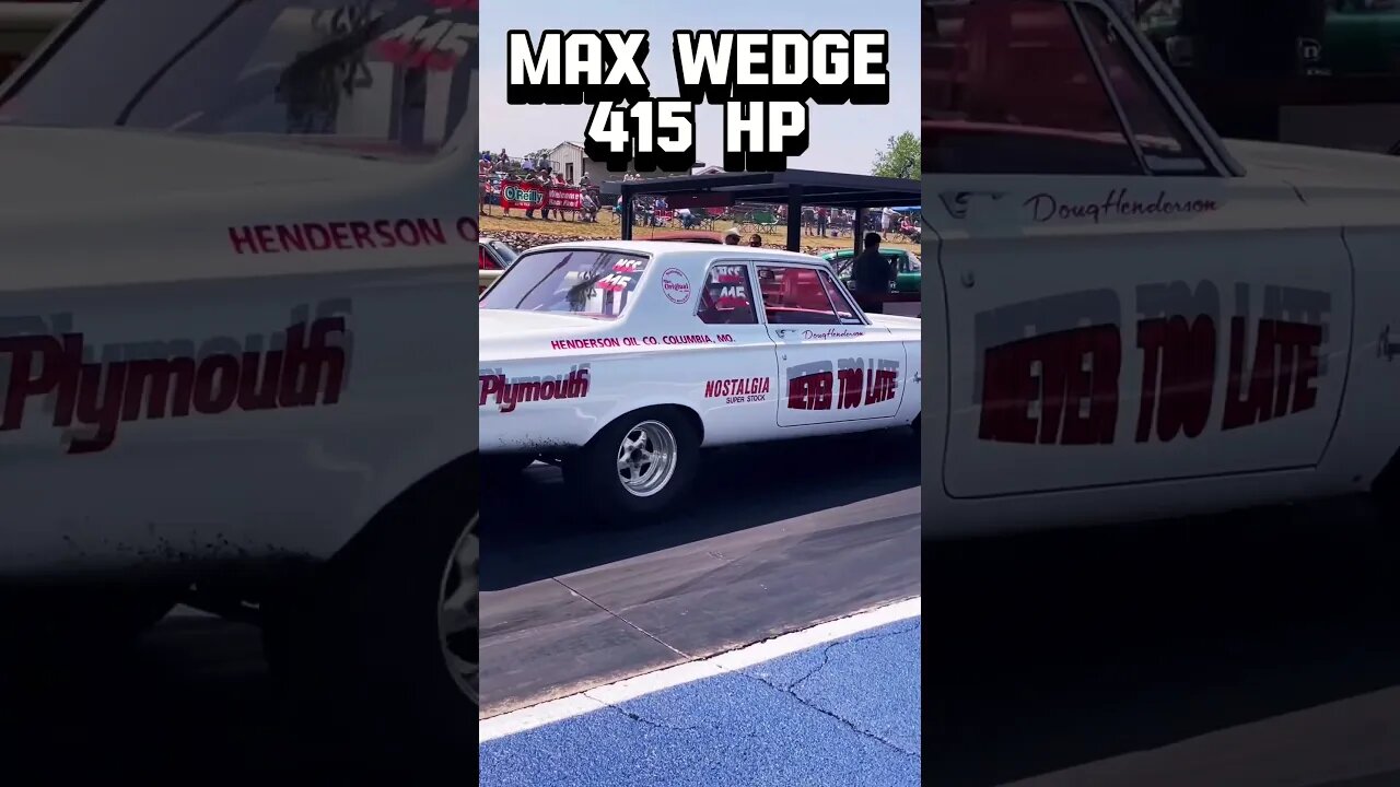 415 HP Max Wedge Plymouth #shorts