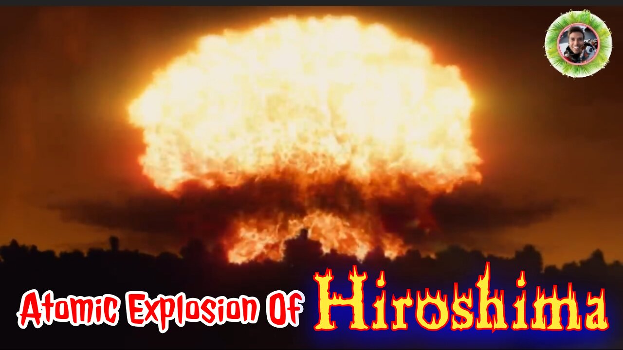 Atomic Explosion Of Hiroshima...