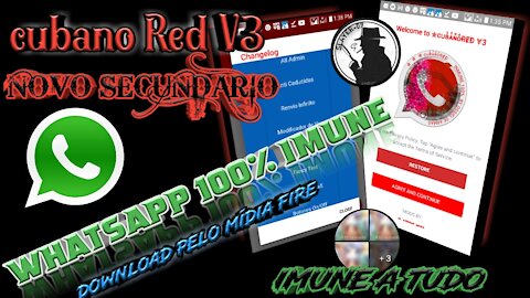 NEW WHATSAPP 💥 CUBAN RED V3 🔥😎 SECONDARY WHATSAPP IMMUNE IN LOCK