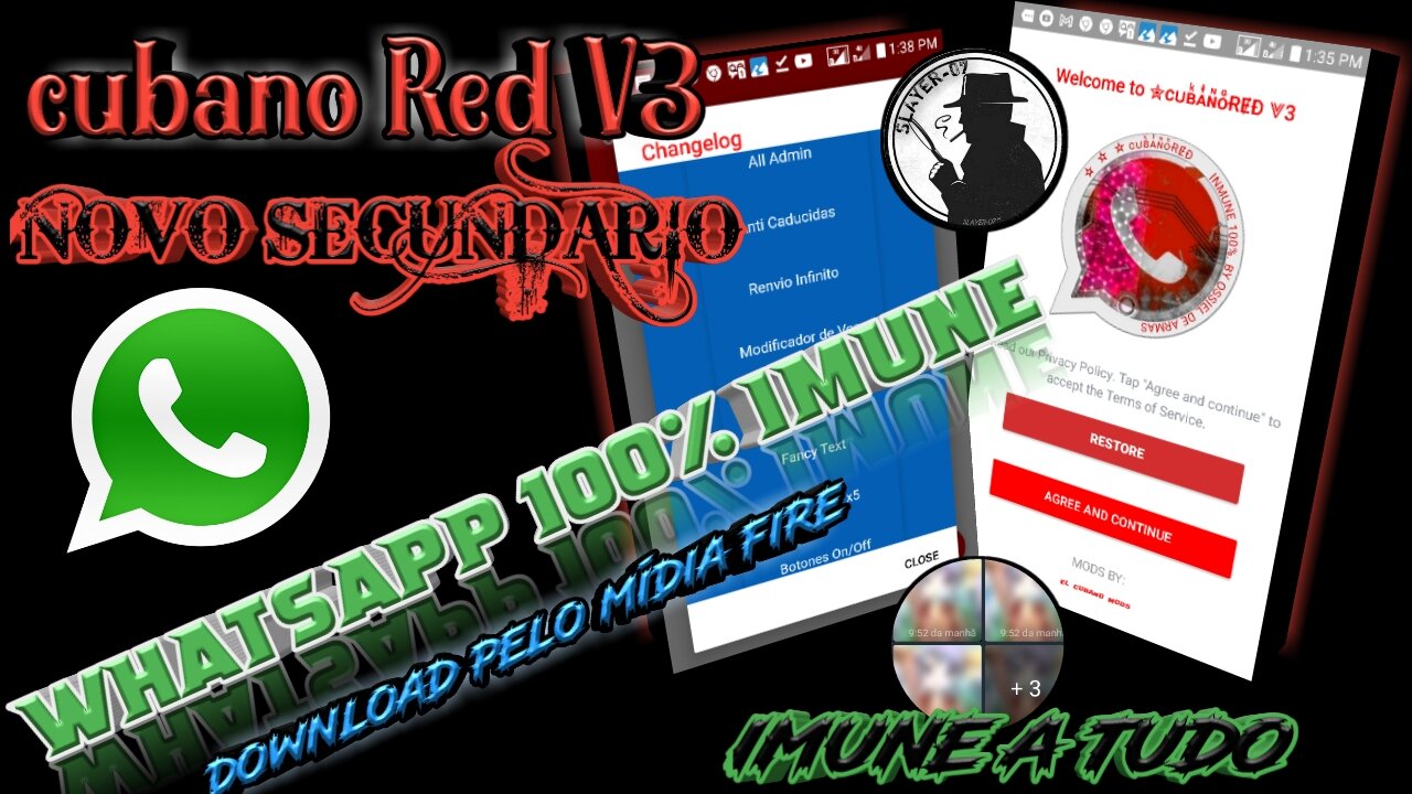 NEW WHATSAPP π₯ CUBAN RED V3 π₯π SECONDARY WHATSAPP IMMUNE IN LOCK