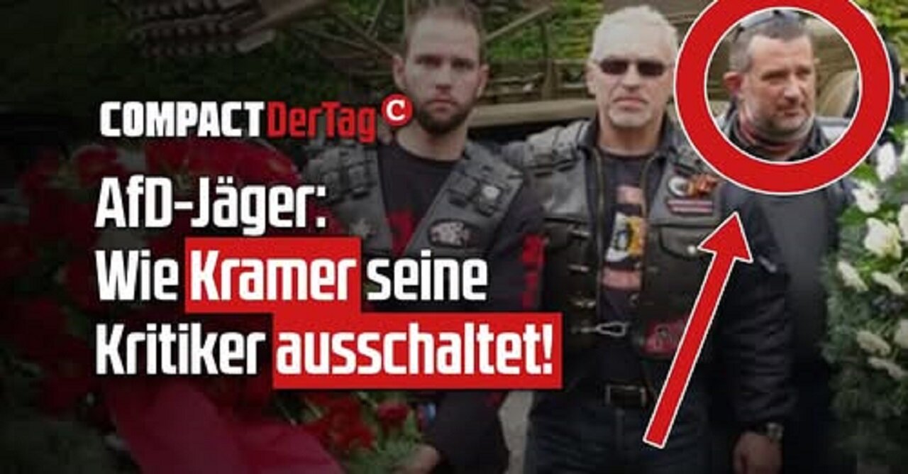 AfD-Jäger: Wie korrupter VS Chef SPD Kramer seine Kritiker ausschaltet!💥