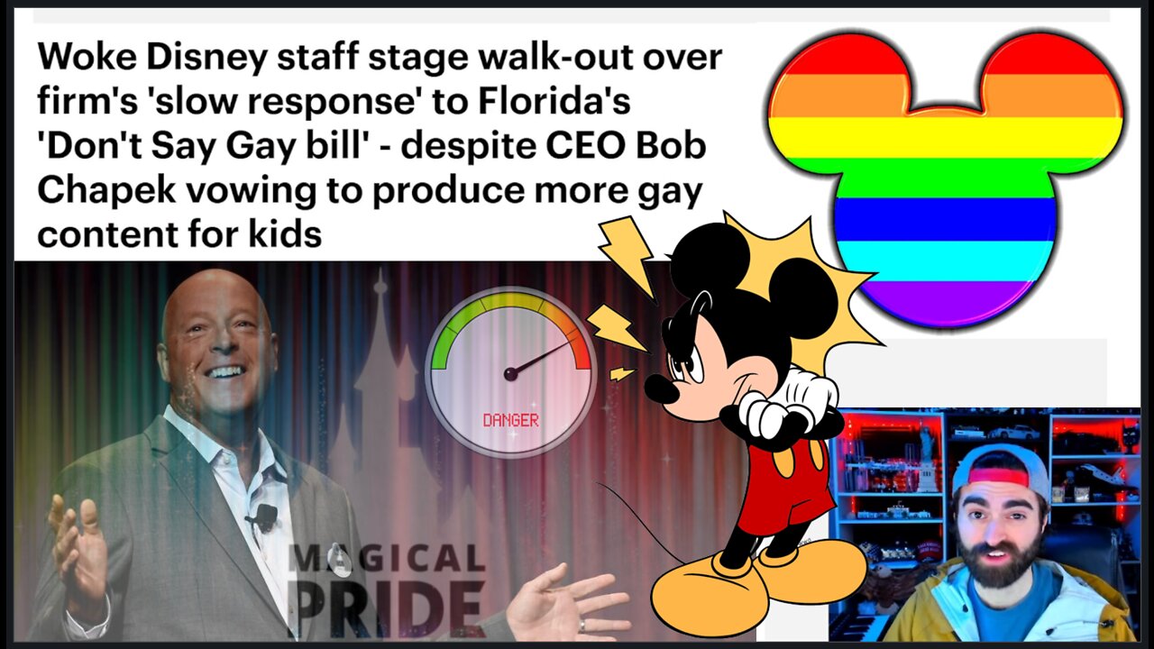 The 'Gay Agenda' Is Really Just 'Pedo-Cover' And Disney Just Committed Harder To It!