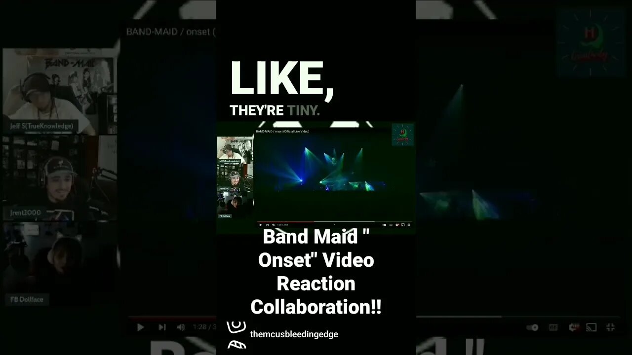 Clip #8 of a Band Maid " Onset" First Reaction/ Video Reaction Collaboration! #bandmaidonset