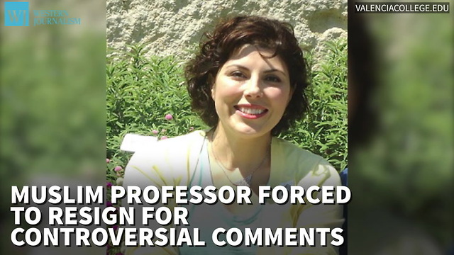 Muslim Professor Forced To Resign For Controversial Comments