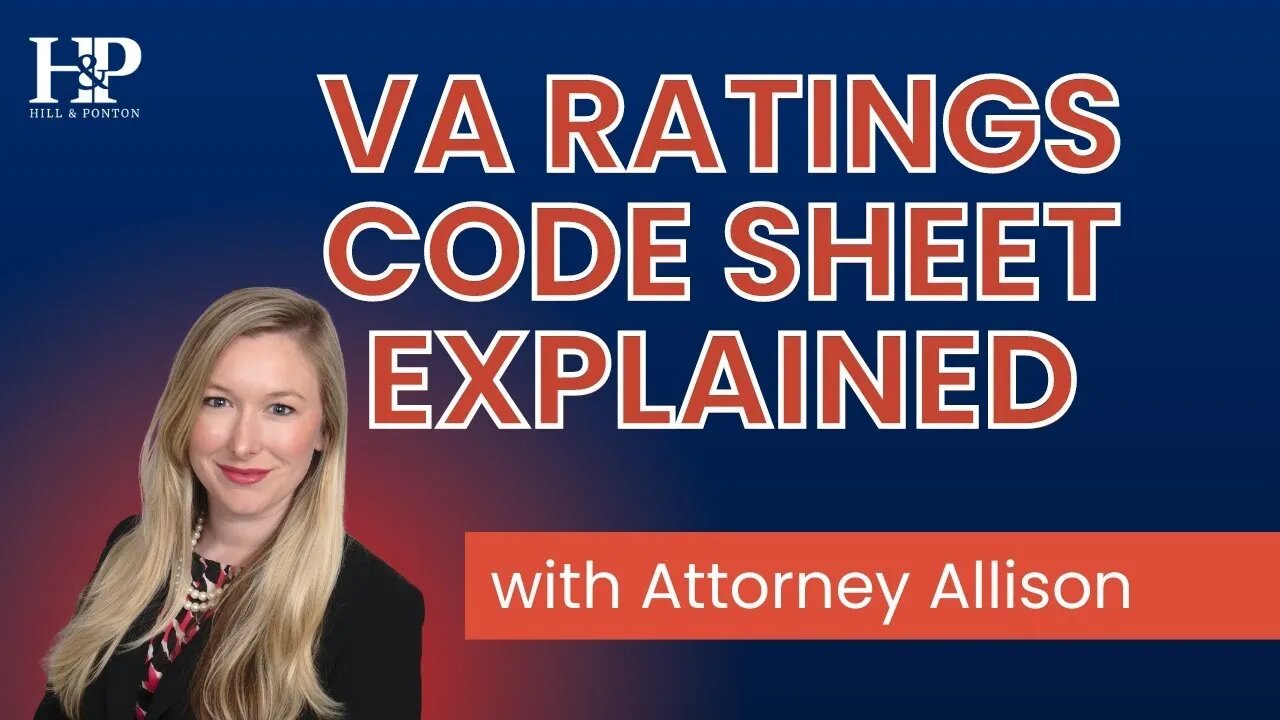 VA Ratings Code Sheet Explained