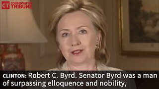 Hillary Clinton Robert Byrd