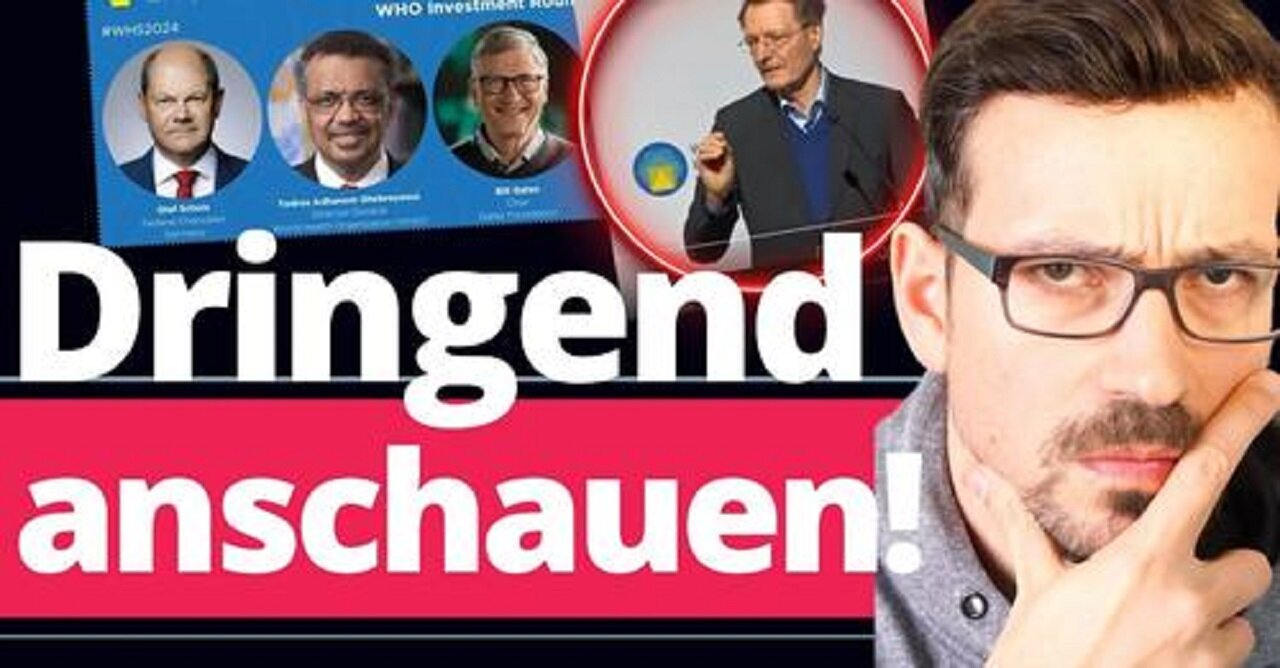 Korrupter SPD Lauterbach Skandal auf WHO Gipfel!