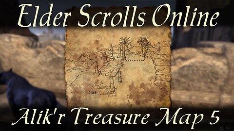 Alik'r Treasure Map 5 [Elder Scrolls Online ESO]