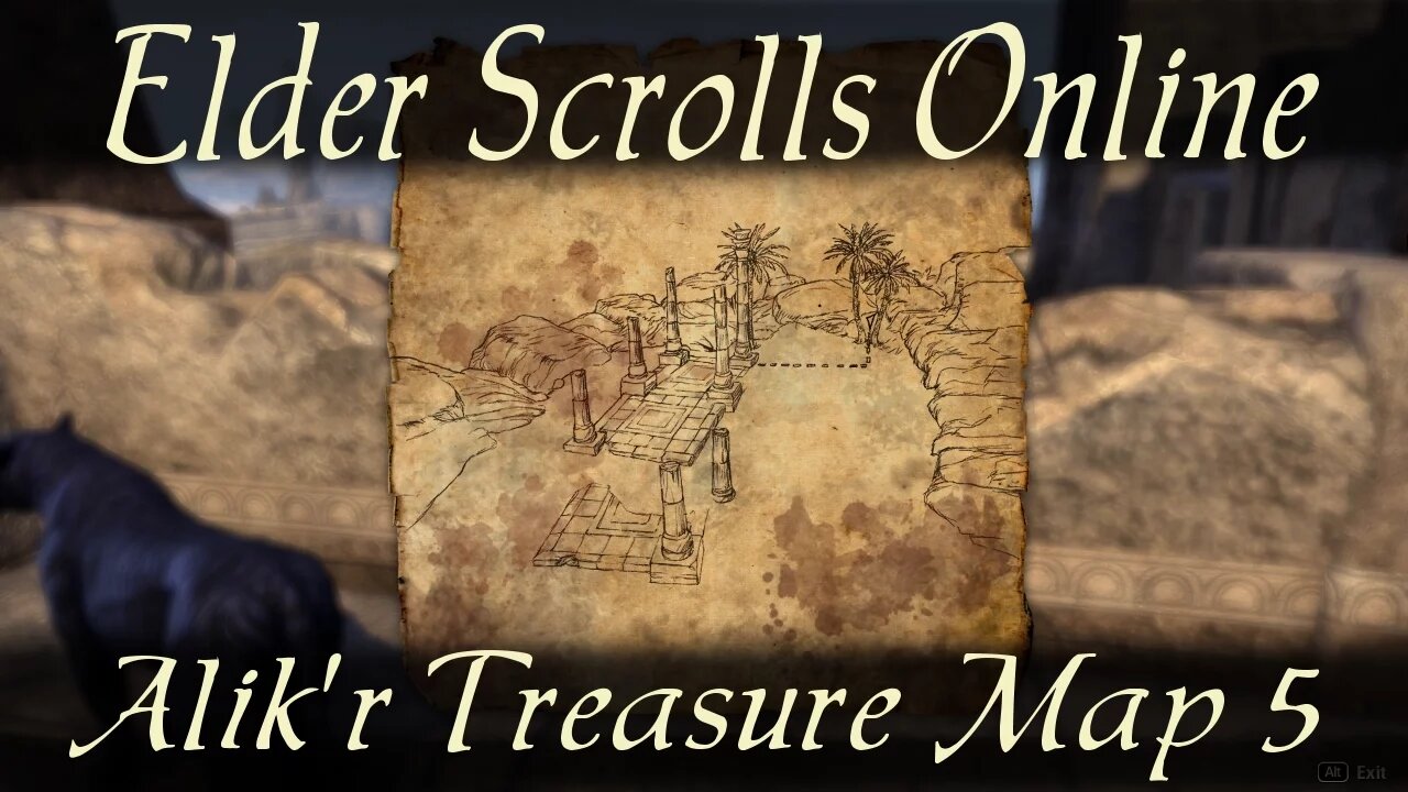 Alik'r Treasure Map 5 [Elder Scrolls Online ESO]
