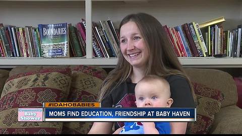 Moms find education, friendship at Baby Haven