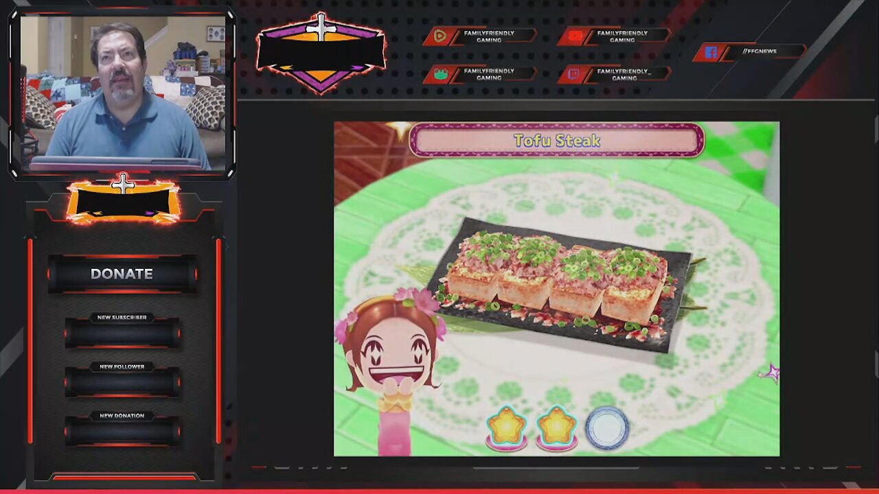 Cooking Mama Cuisine Tofu Steak