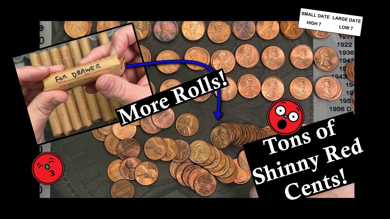 Shiny Penny Rolls from the Coin Shop!