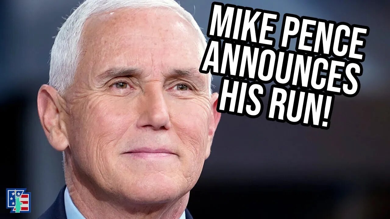 Mike Pence Announces His Run For President!