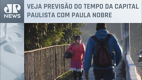 Massa de ar polar diminui temperaturas de São Paulo