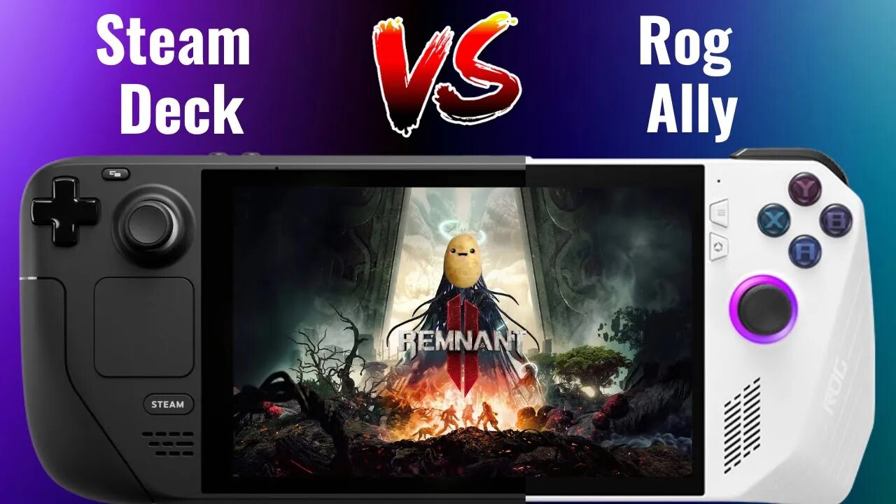 Remnant 2 (Potato Update) | Steam Deck Vs ROG Ally