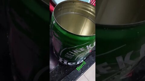 TRANSFORMANDO BARRIL DE HEINEKEN EM VASO