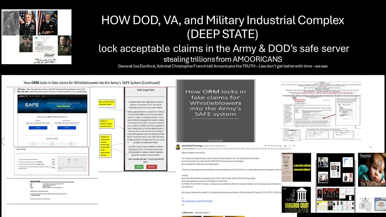 DOD & NAVY BUSTED AGAIN FOR VIOLATING UCC WHICH MEANS THEY SHOULD HAVE BEEN AT GITMO!