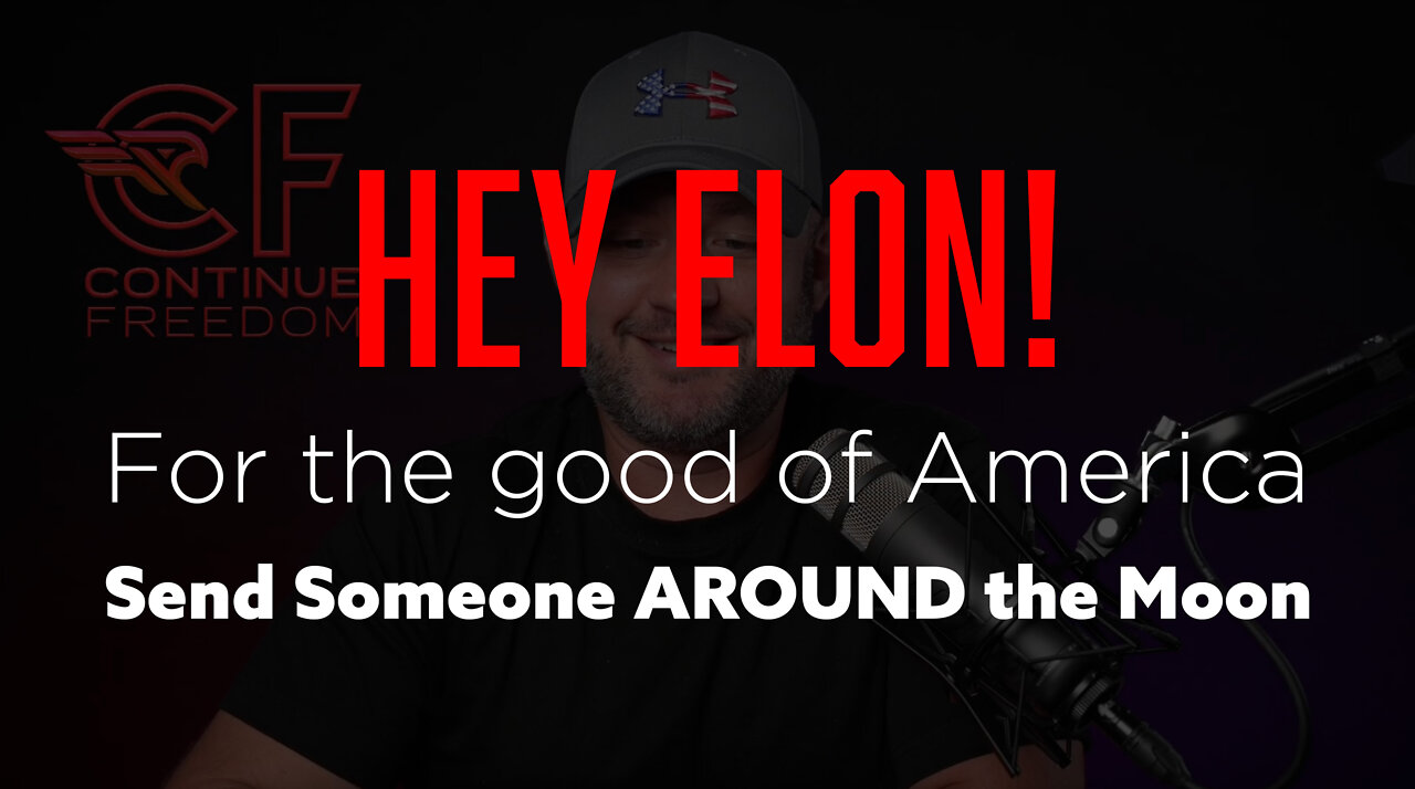 Hey Elon Musk!!! Send someone around the moon.
