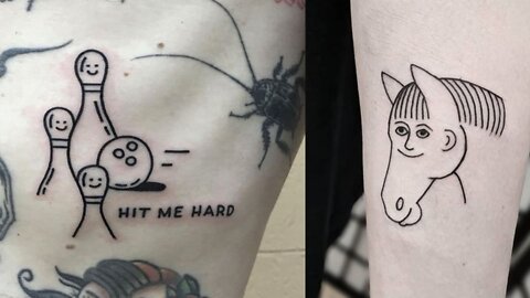 People That Got The Worst Tattoos EVER #1 Funny Bad Tatt