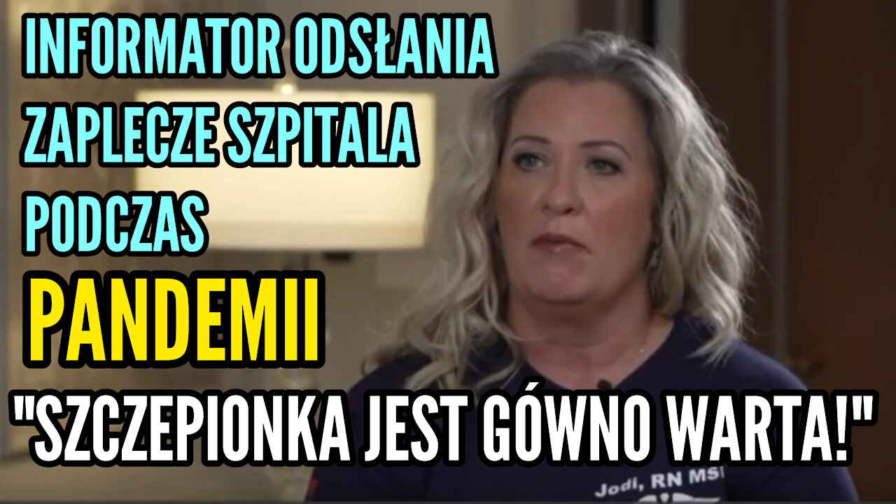 Informator odsłania zaplecze szpitala podczas pandemii