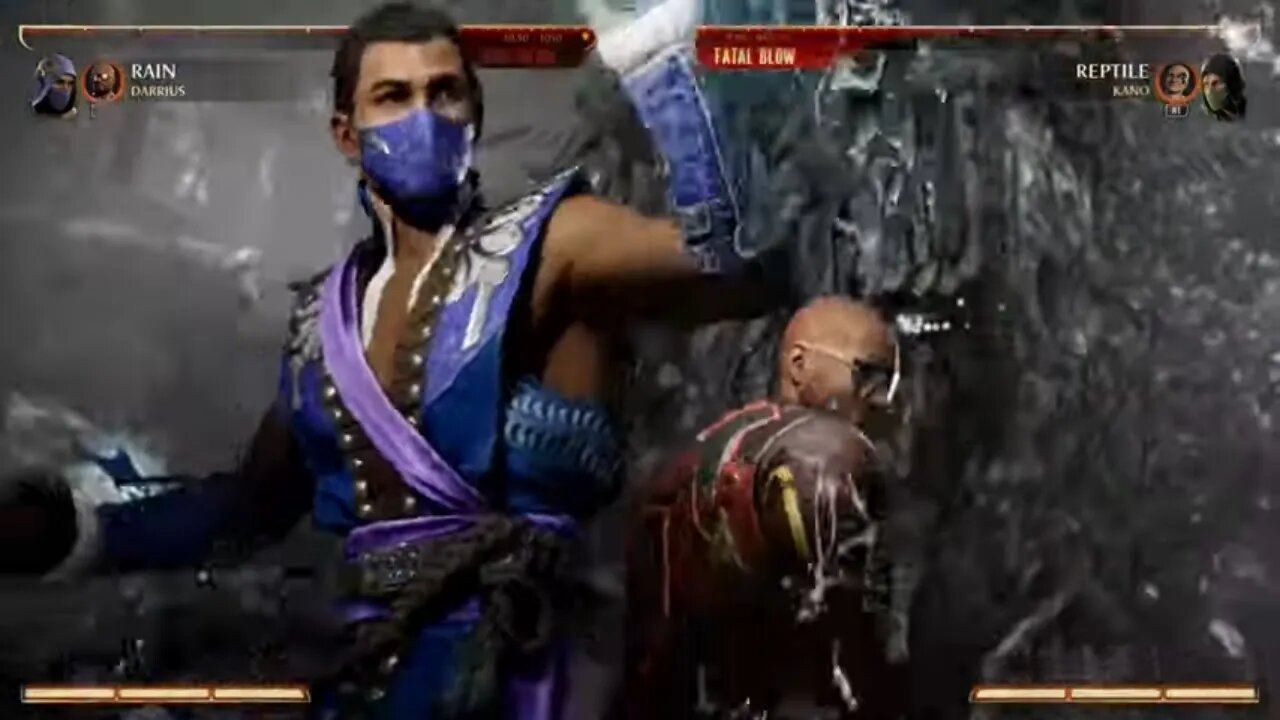 Mortal Kombat 1 2023 Rain & Darrius Kameo Fatal Blow