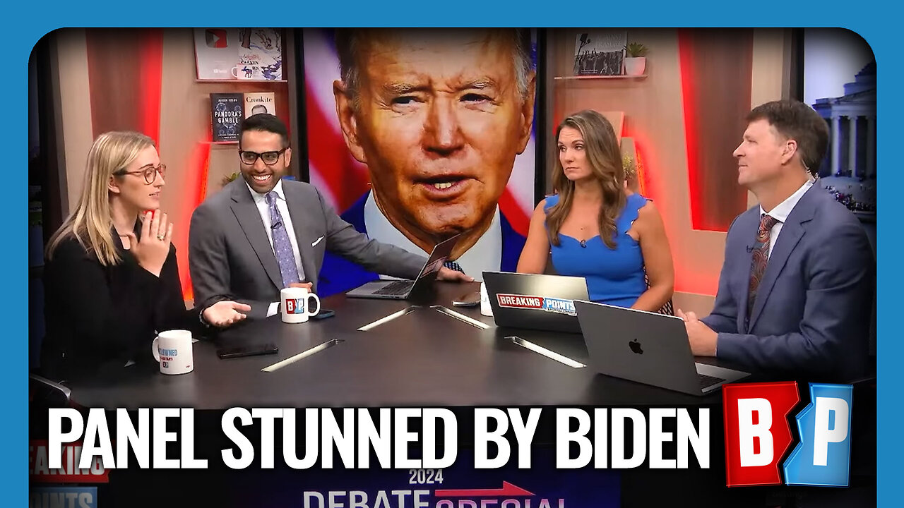 FULL Debate Reaction: Panel STUNNED By Senile Biden