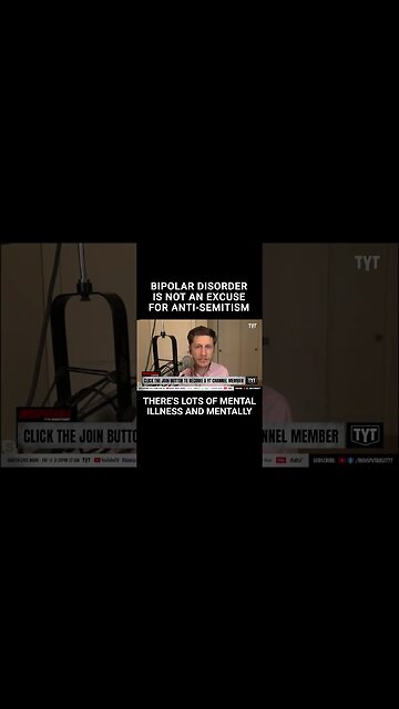 Mental Illness Isn't an Excuse for Anti-Semitism #shorts