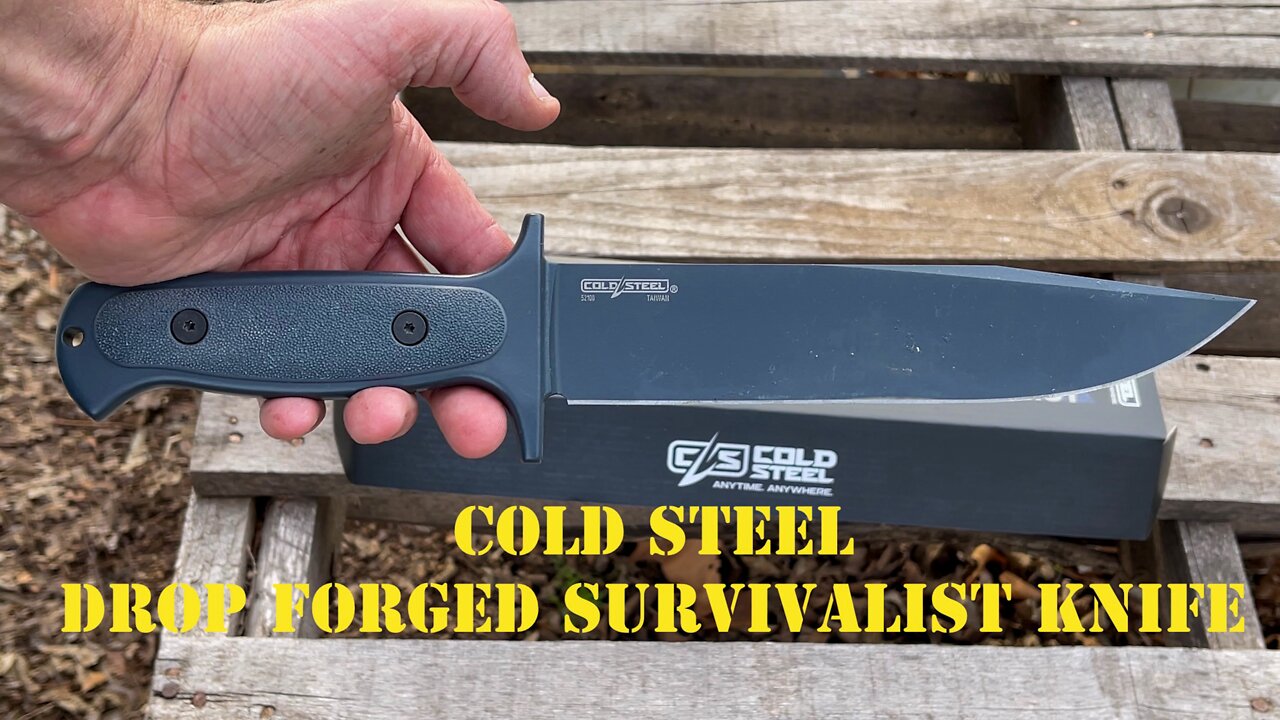 Cold Steel Drop Forged Survivalist Knife