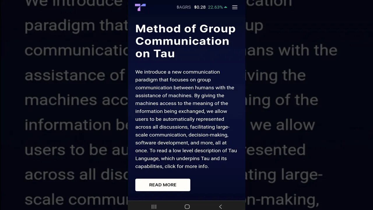 43 Method of Group Communication on Tau💎#shorts #taunet #Tau #CollaborativeSoftwareDevelopment