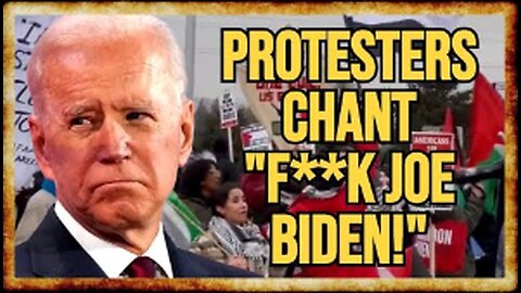 Arab Voters ANGRILY PROTEST Biden's Michigan Visit