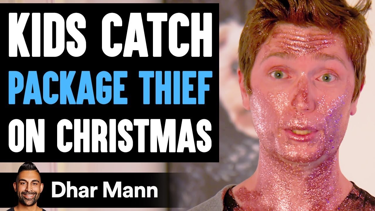 Kids Catch PACKAGE THIEF On CHRISTMAS, What Happens Next Is Shocking | Dhar Mann