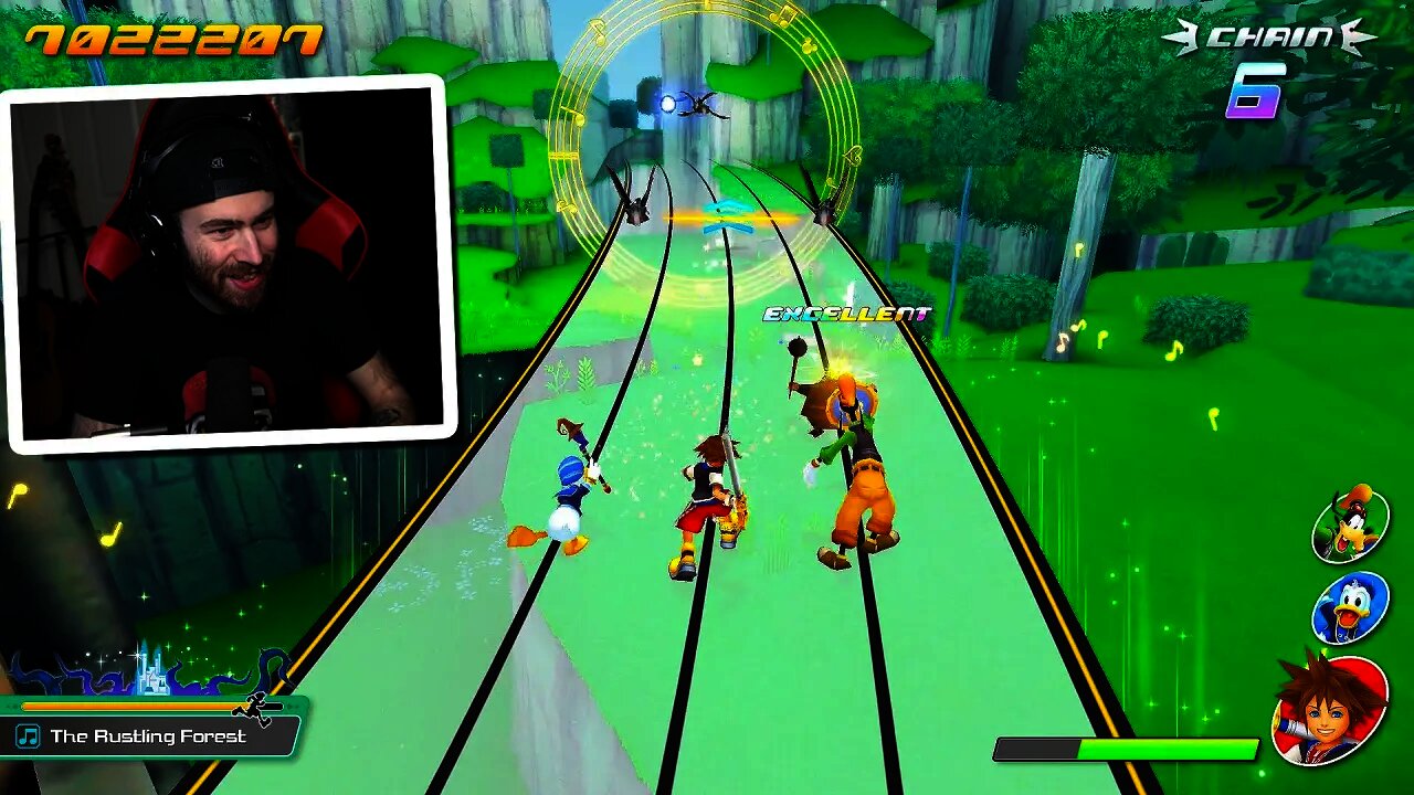 Playing Kingdom Hearts Melody of Memory for the FIRST time (I LOVE IT)