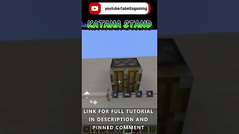 Katana Stand | Minecraft
