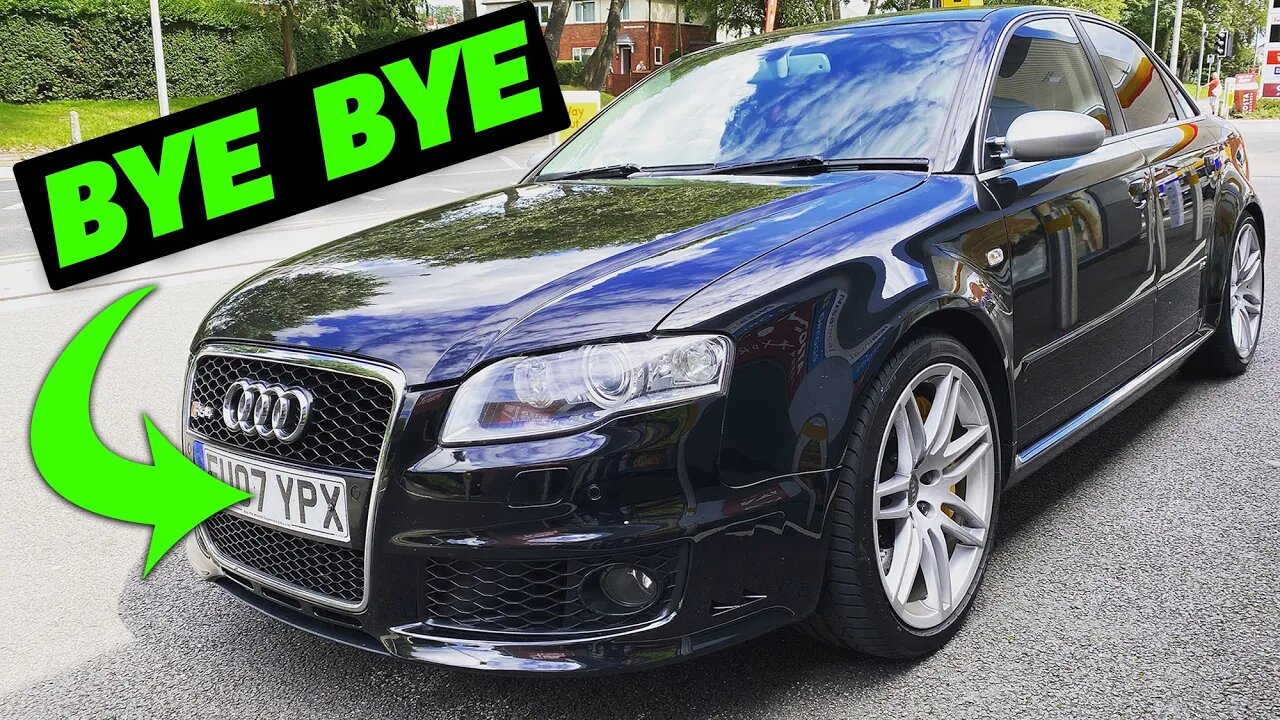 WE HAVE NO CHOICE BUT TO SELL OUR RS4! .... FOR 99P