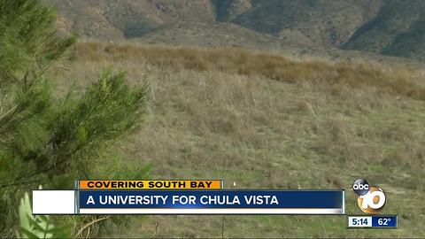 Chula Vista could begin negotiations for a new university